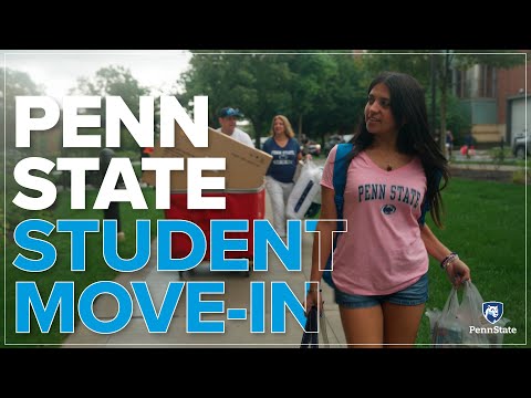 Penn State Move-In Day Fall 2024 | College Dorms