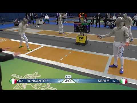 Budapest 2021 SMS - L64 - Bonsanto ITA v Neri ITA