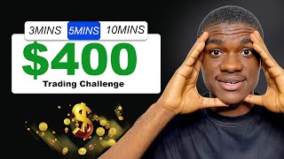 I Tried to Make $400 in 5 Minutes Trading Crypto..You Won't believe how much I made