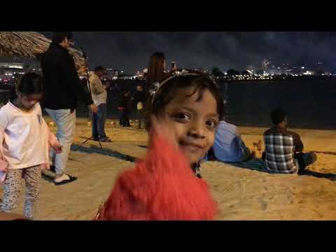 Saba nad Simrah Noor kable @ Katara Beach December 2018