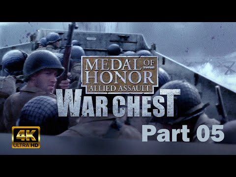Medal of Honor: Allied Assault Warchest 4K UHD Gameplay Walkthrough Part 5 (Lighting the Torch: 4)