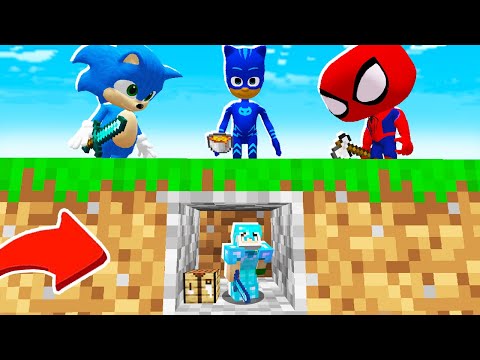 ENES ARSLAN VS BEBEK SONİC MANHUNT - ⚠️ Minecraft