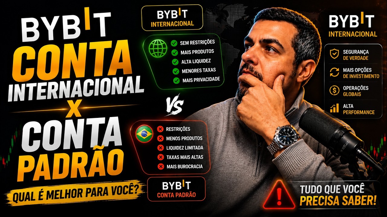 Bybit conta internacional x conta padrão: o que muda pra você em agosto