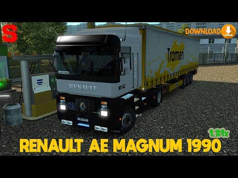 RENAULT AE MAGNUM 1990 [1.31x] - SiMoN3 ETS2 (+download)