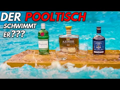 Bootsbaumeister baut maritime Möbel - schwimmender Pooltisch Teil 3