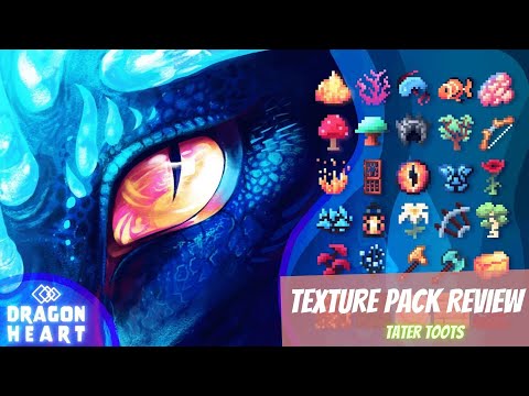 Dragon Heart Review Trailer - Minecraft Texture Pack Review - Episode #10
