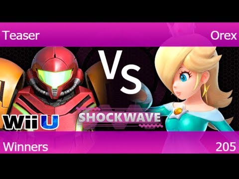 SW 205 - Teaser (Samus) vs Orex (Rosalina) Winners - Smash 4