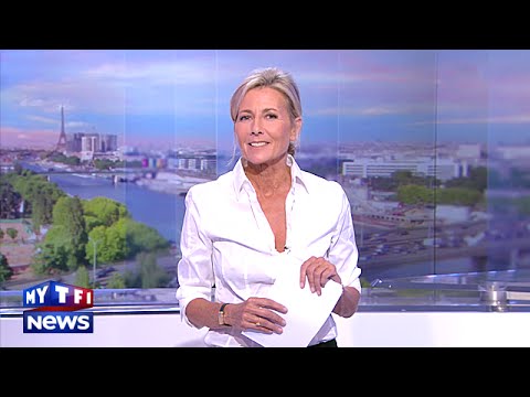 L'au revoir de Claire Chazal lors de son dernier JT sur TF1