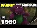 BARNEY The Dinosaur In 1990 Barney S First Home Videos 2