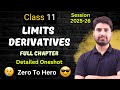 Limits And Derivatives Class 11 Maths NCERT Full Chapter One Shot 2025 26