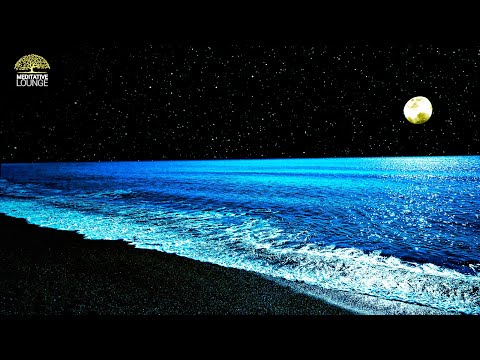 Einschlafmusik mit Meeresrauschen & sanften Piano |  Entspannungsmusik -  Wellenrauschen