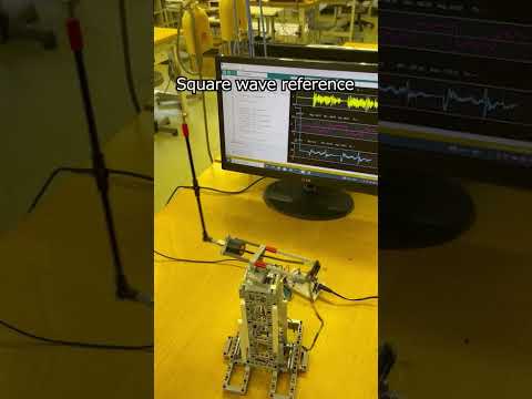 機械システム工学科 Inverted pendulum tracking control #shorts #controlengineering #arduino #electronics #robotics