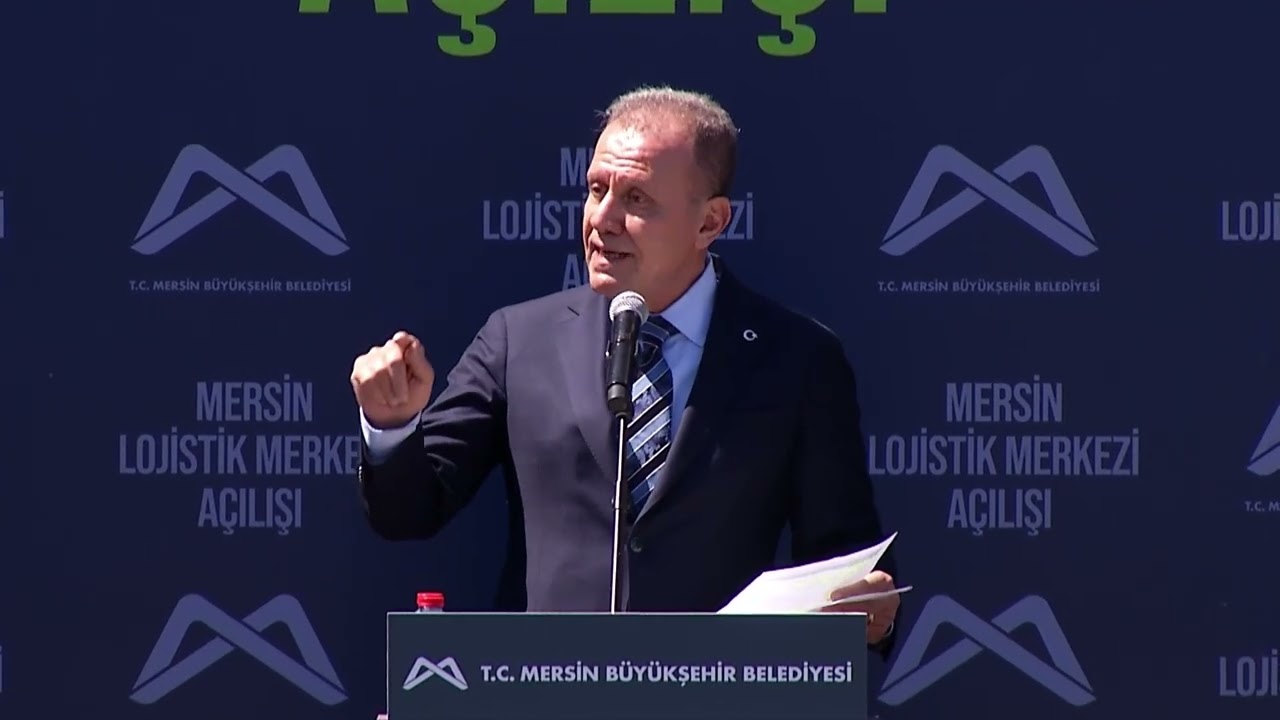 MERSİN BÜYÜKŞEHİR BELEDİYESİ’NDEN DEV HİZMET MERSİN LOJİSTİK MERKEZİ AÇILDI