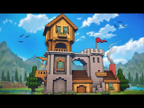 EPIC Minecraft Tower Base Tutorial by Lex