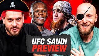 UFC Saudi Arabia Preview, P4P Pirate Rankings, Fight Feasts Cheesesteaks Review | Jan 30, 2025