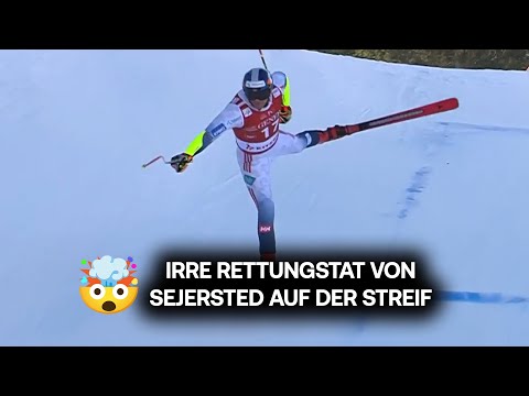 Irre Rettungstat auf der Streif! Adrian Smiseth Sejersted lässt ganz Kitzbühel den Atem anhalten
