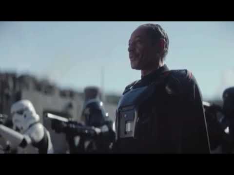 Moff Gideon speech vs The Mandalorian's
