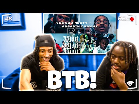 YUS GZ - BTB FT. NESTY FLOXKS x ASSASIN x RAH GZ | REACTION!