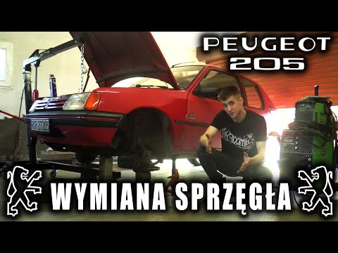 CLUTCH, AXLE, ROCKER ARM AND ENGINE MOUNT REPLACEMENT part 1 - Peugeot 205 Winner