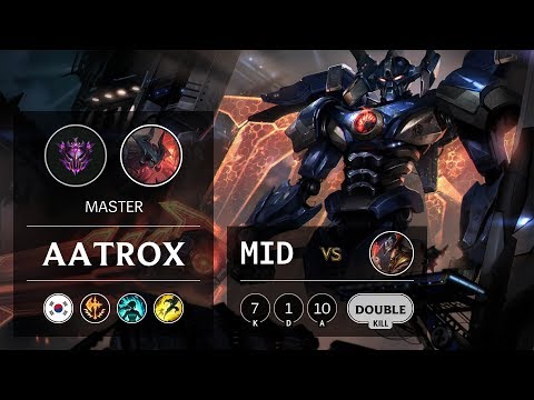 Aatrox Mid vs Twisted Fate - KR Master Patch 9.22