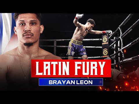 LATIN FURY: Brayan Leon ends the LA Elite's win with a TKO victory