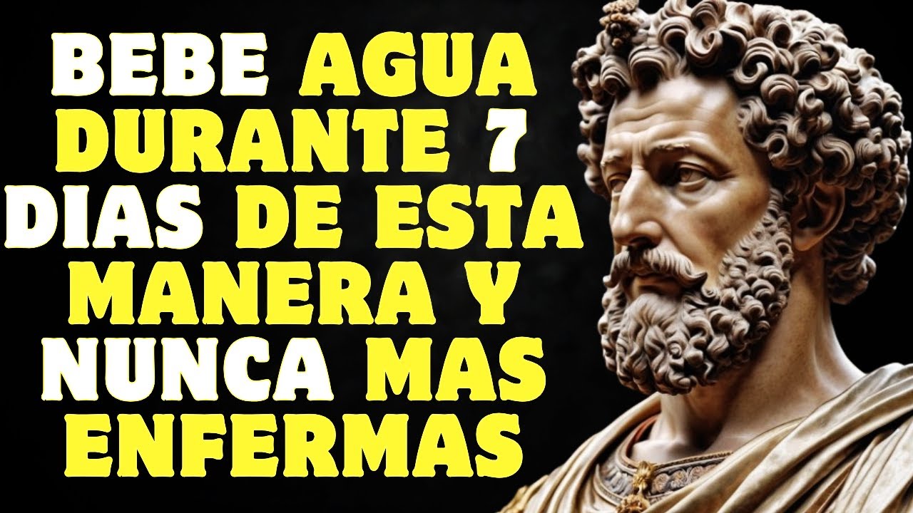 El 99% de las Personas NO SABE LA FORMA CORRECTA DE BEBER AGUA | Estoicismo
