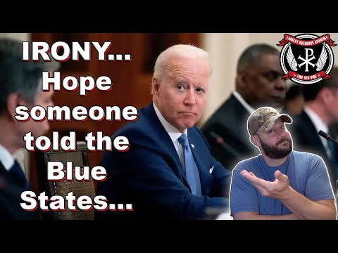 IRONY: Red Flag States WON'T qualify for Senate Gun Control funds. Hope someone told the Blue States Thumbnail