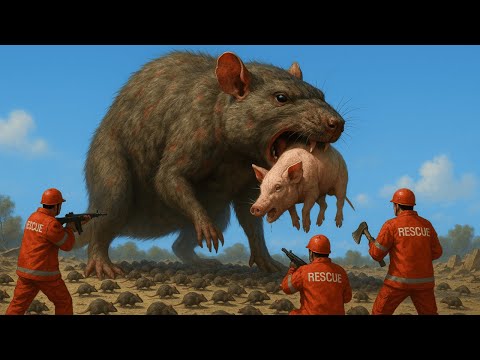 Brave Rescue Team Battles Mutant Rats to Save Helpless Pigs 🐀🐷🔥