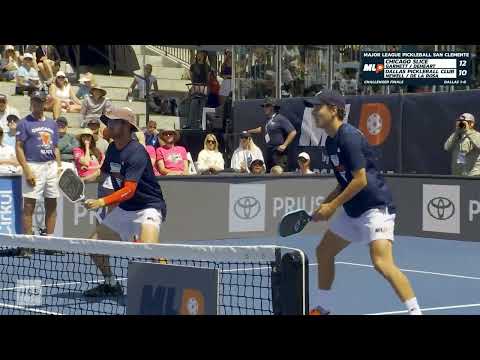 Insane firefight between Chicago Slice and Dallas Pickleball Club!!