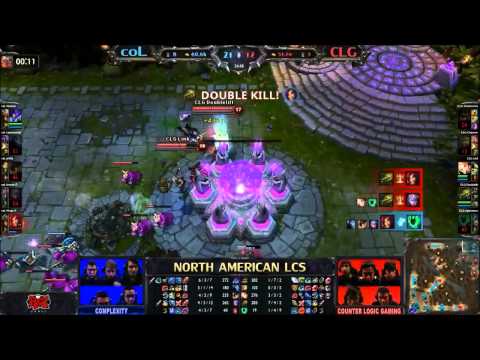 coL vs CLG - CLG´s Nexus Survives with 60 hp I LCS NA League of Legends