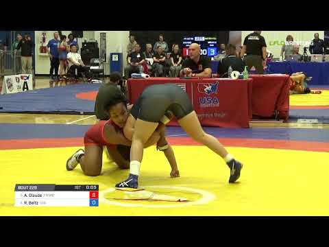 WM/68 KG/68 Q, Alexandria Glaude, TMWC Vs Randi Beltz, U.S. Army.mp4
