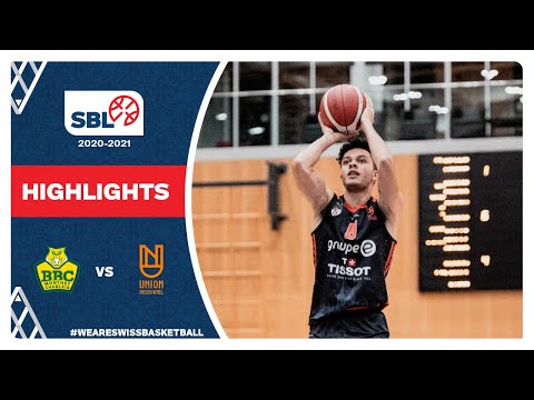 SBL 20/21 Highlights - BBC Monthey-Chablais vs. Union Neuchâtel Basket