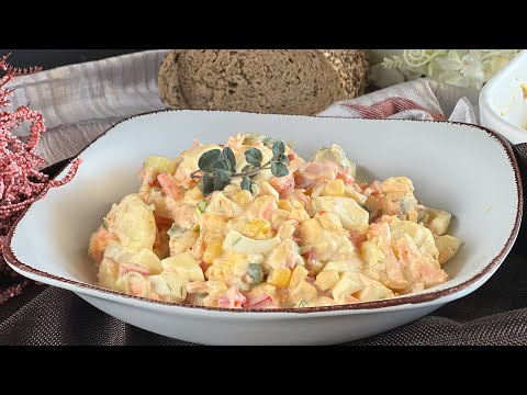 Δεν έχω ξαναφάει πιο Νόστιμη Σαλάτα!! Αυγόσαλάτα!! Συνταγή που θα φτιάχνετε συνέχεια!!