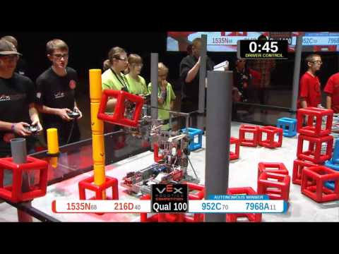2015 VRC-MS Oppo Q100 -  (1535N 952C) 28-Opportunity Div-VRC Middle School-VEX Worlds 2015