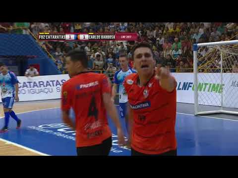 Quartas de Final | Gols Foz Cataratas X Carlos Barbosa | Jogo de Ida | LNF 2017 (14/10/2017)