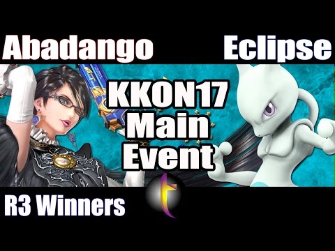 KKON17 Main Event: SSB Wii U - WR3 - Abadango vs Eclipse