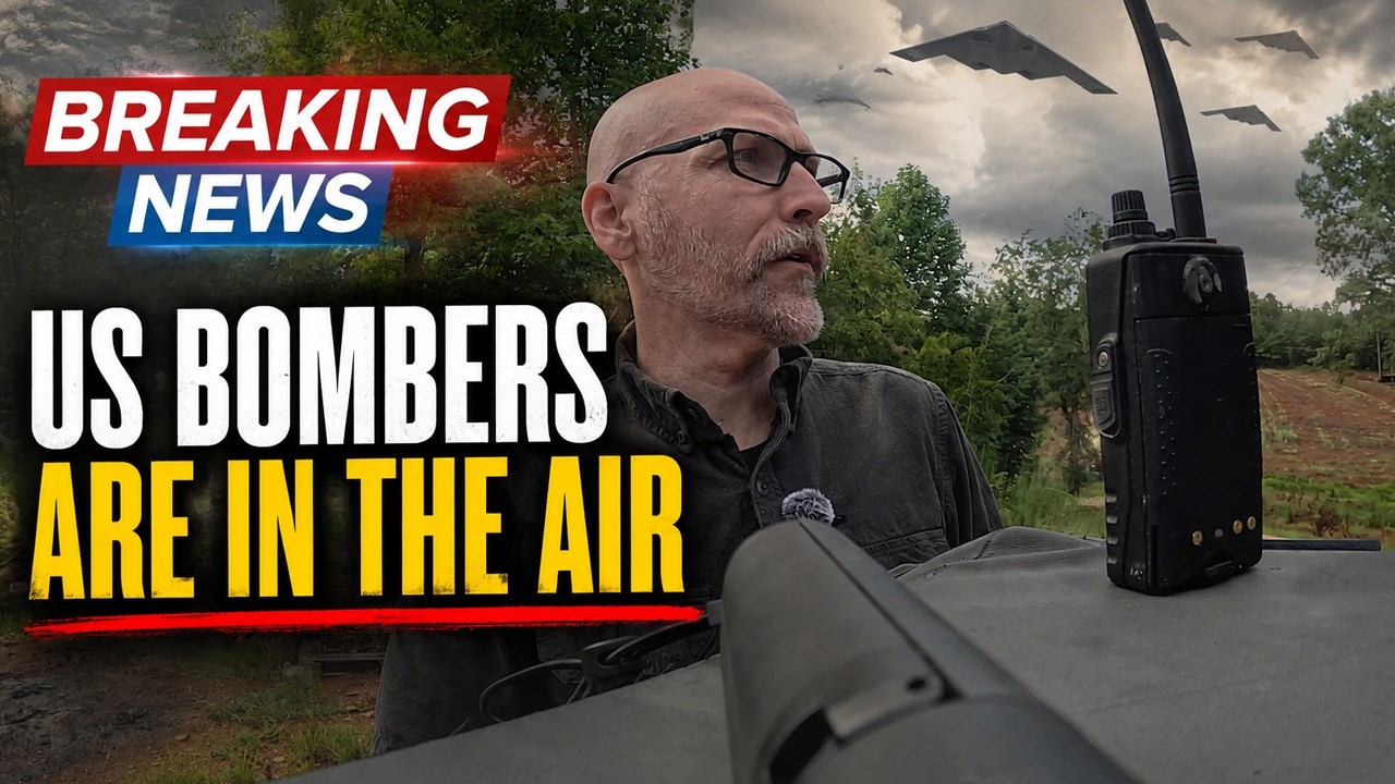 🚨BREAKING🚨 US BOMBERS ARE IN THE AIR 🚨 TOTAL BLACKOUT IN IRAN 🚨 FILL UP YOUR GAS TANKS AND BUY FOOD