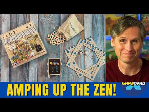 The Most Surprisingly ZEN & EXCITING Board Game! ?FLORISTRY (2025) -  4k UltraHD
