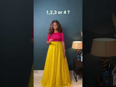 Lehengas transition | Croptop Lehengas | nayalooks | Navya Varma