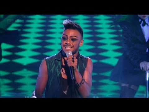 Marcus Collins turns on the Stevie Wonder - The X Factor 2011 Live Show 4 - itv.com/xfactor