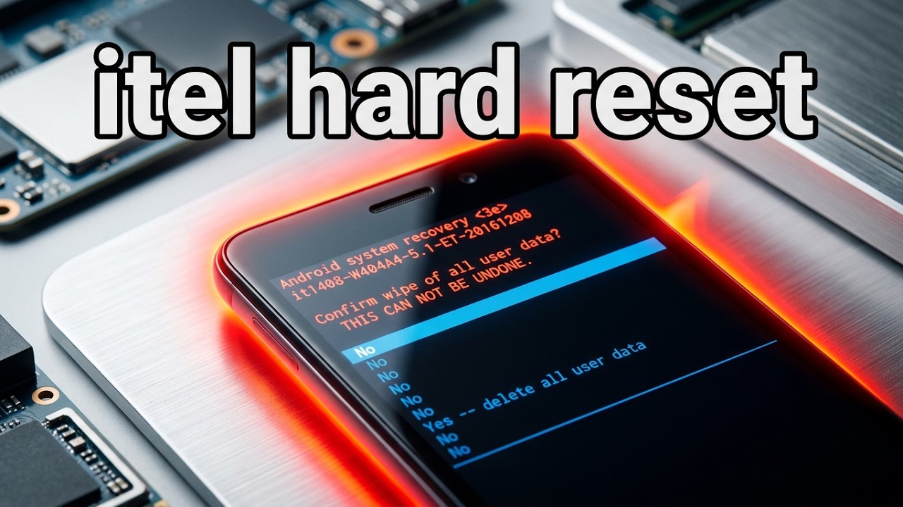 How to Hard Reset itel it 1408 1508, 1507,1509,1407,1409: Step-by-Step Guide