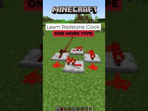 Rackke Gamer - Redstone clock Minecraft #Minecraft # Redstoneclock #shorts