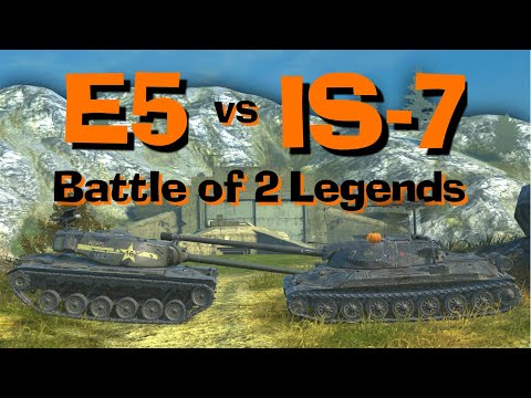WOT Blitz Face Off || IS-7 vs T110E5