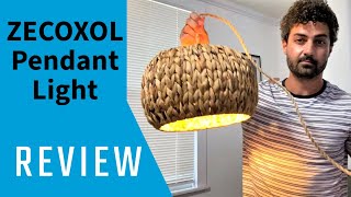 Unboxing and Review of this BOHO lamp from ZECOXOL