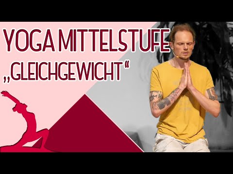 YOGA "Im Gleichgewicht" Mittelstufe mit Mahindra - Yoga Vidya Live 16:15 Uhr 11.05.2021