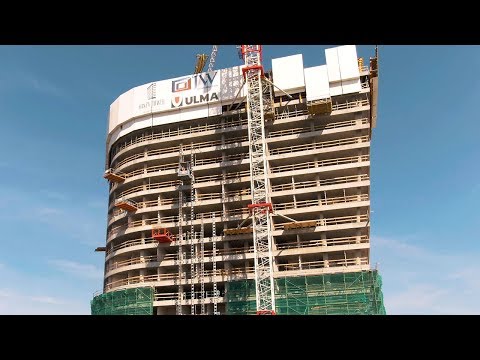 Hanza Tower, Szczecin, wrzesień 2019, Polska - ULMA Construction [pl] - zdjęcie