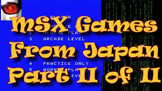 MSX Games From Japan - Pickup & Play February 2023 - Part II of II