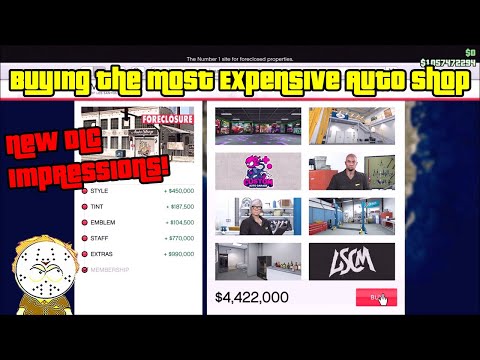GTA Online Los Santos Tuners Buying And Customizing The Most Expensive Auto Shop And DLC Impressions