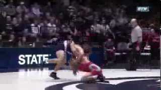 2013 Dual Meet vs. Ohio State - 141 Pounds - Zain Retherford vs. Logan Stieber