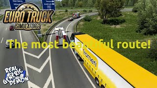 Euro Truck Simulator 2  - Ep210: The Most Beautiful Route!